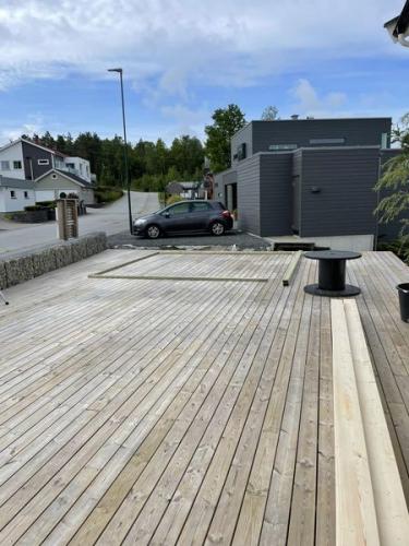 Ny vinterhage klar til bruk